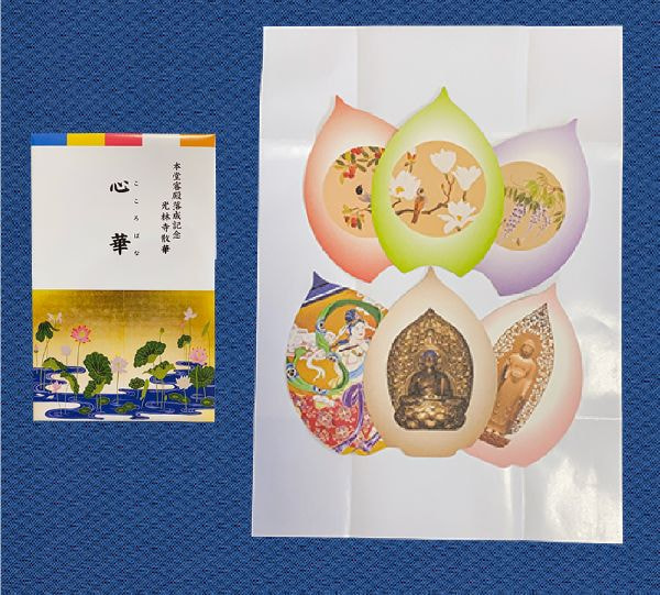 たとう折り印刷例